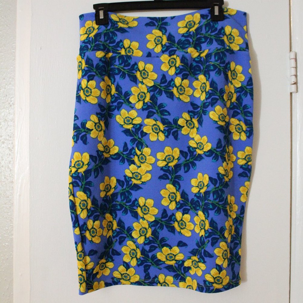 Floral Pencil Skirt